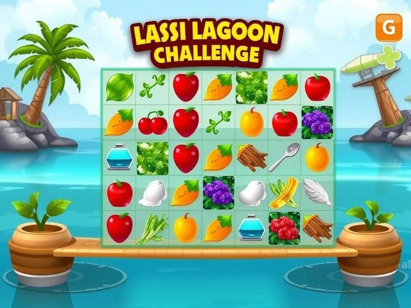 Lassi Lagoon Challenge gameplay screenshot